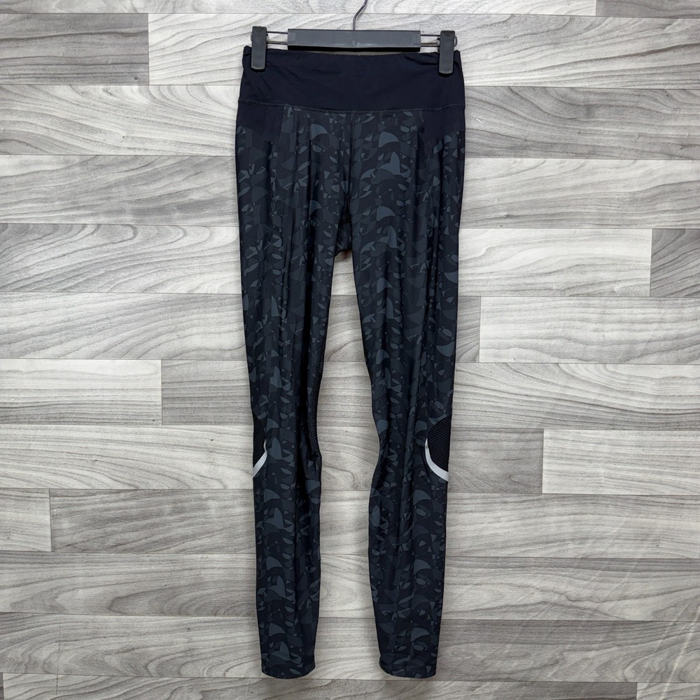 Sweaty Betty Leggings Women's Small Black Camo Yoga Gym High Waisted‎ Athleisure